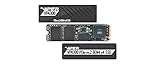 Patriot Viper VP4300, 2TB PCIe Gen4 x4 NVMe M.2 SSD, bis zu 7400MB/s sequenzielle Lese- und 6800MB/s sequentielle Schreibgeschwindigkeiten