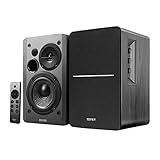 Edifier R1280DBs Regallautsprecher Active Bluetooth - optischer Eingang - Diffusor Studio Monitor Wireless 2.0-42W RMS mit Subwoofer Line Out - Schwarz