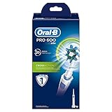 Oral-B PRO 600 CrossAction Elektrische Zahnb&uuml;rste mit Timer