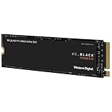 WD Black SN850 M.2 NVMe SSD, PCIe Gen 4.0, 1TB, Up to 7,000 MB/s Read and 5,300 MB/s Write